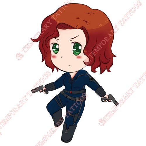 Black Widow Customize Temporary Tattoos Stickers NO.461 Black Widow Customize Temporary Tattoos Stickers NO.461